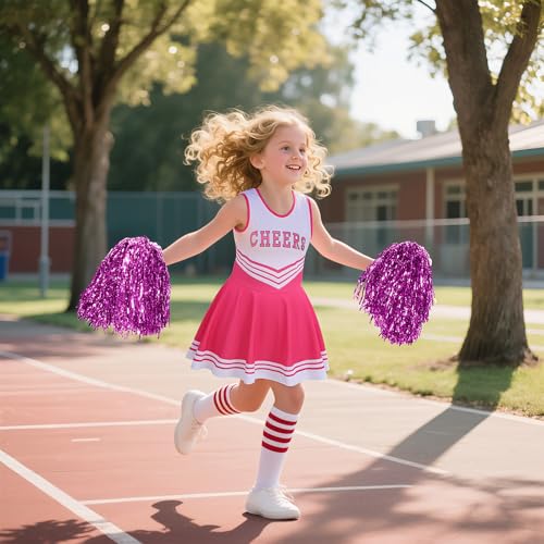 Disfraz de animadora para niñas talla Small miniatura 7