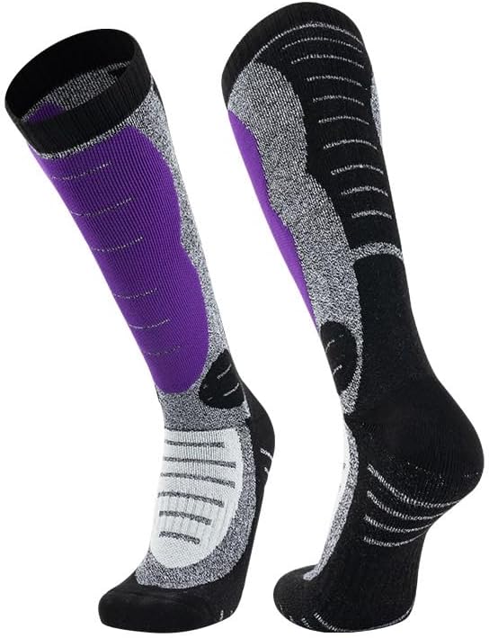 VIDI Adult Warm Ski Socks For Men Women Winter High-cut Outdoor Hiking