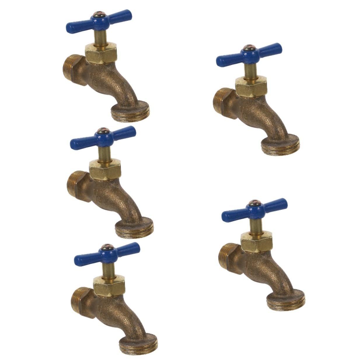 Robinet de jardin antique Toddmomy au design mural raffiné avec douille eau premium