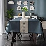 ✔ Diseño especial: diseño único y elegante de letras intermedias, superficie de color sólido, cerca de la naturaleza y la vida. Los detalles de diseño en general, la tela es perfecta, decorando perfectamente su mesa.