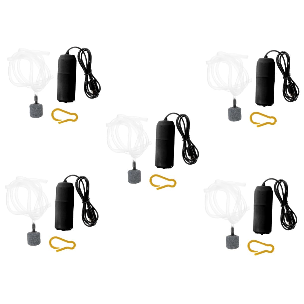 BESPORTBLE de oxigeno Pecera Portable Air Pump Fish Tank Aquarium pequeña de Agua Tanque de oxigeno portatil burbujeador de Acuario portátil de Agua de Acuario USB