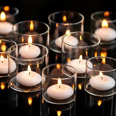 Bougeoir Verre Romadedi 48Pcs Cover