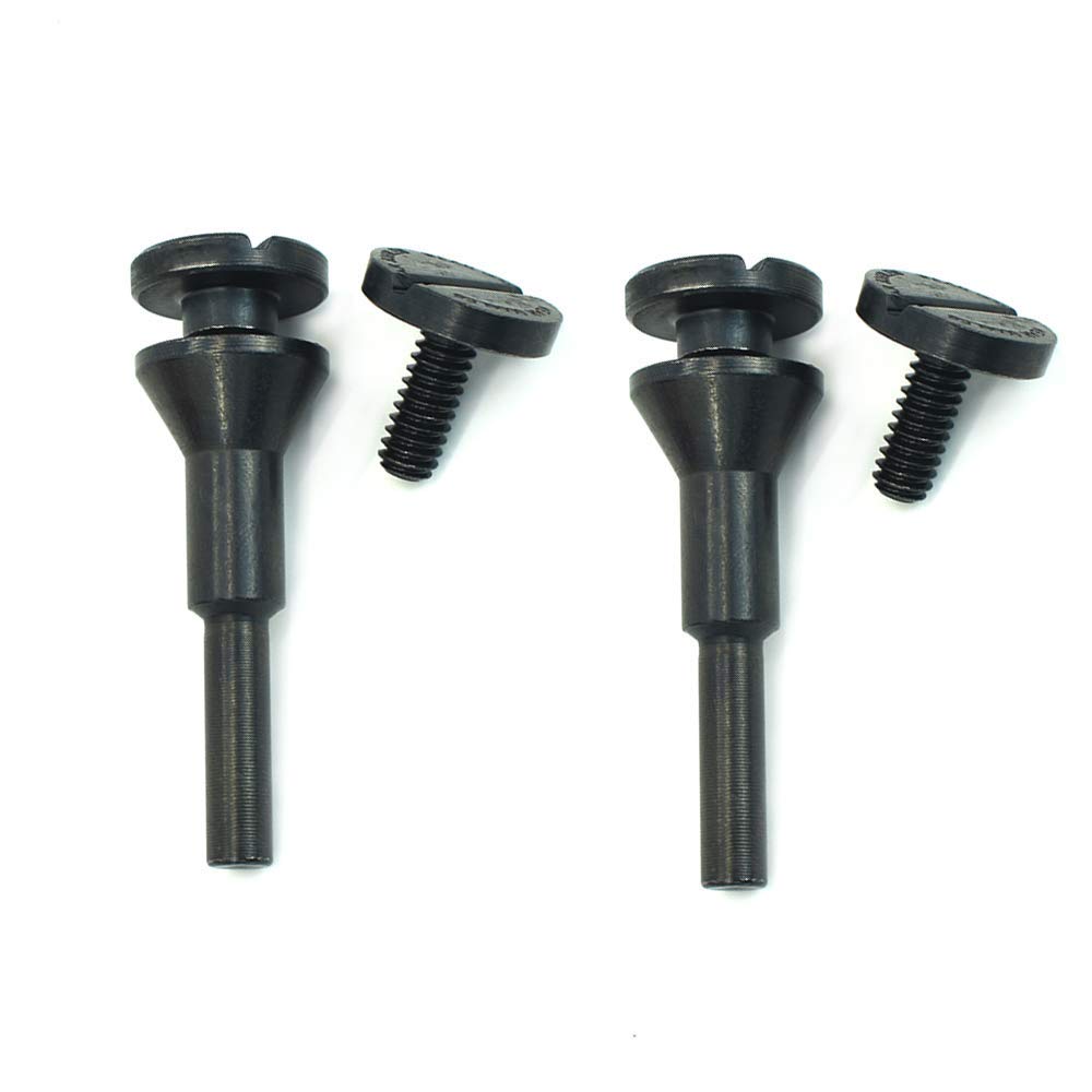 Mounting Mandrel 3/8" & 1/4" Arbor Hole (2pack) for Type 1 Cut-Off Wheel 1/4" Shaft for Die Grinder Rotary Tool