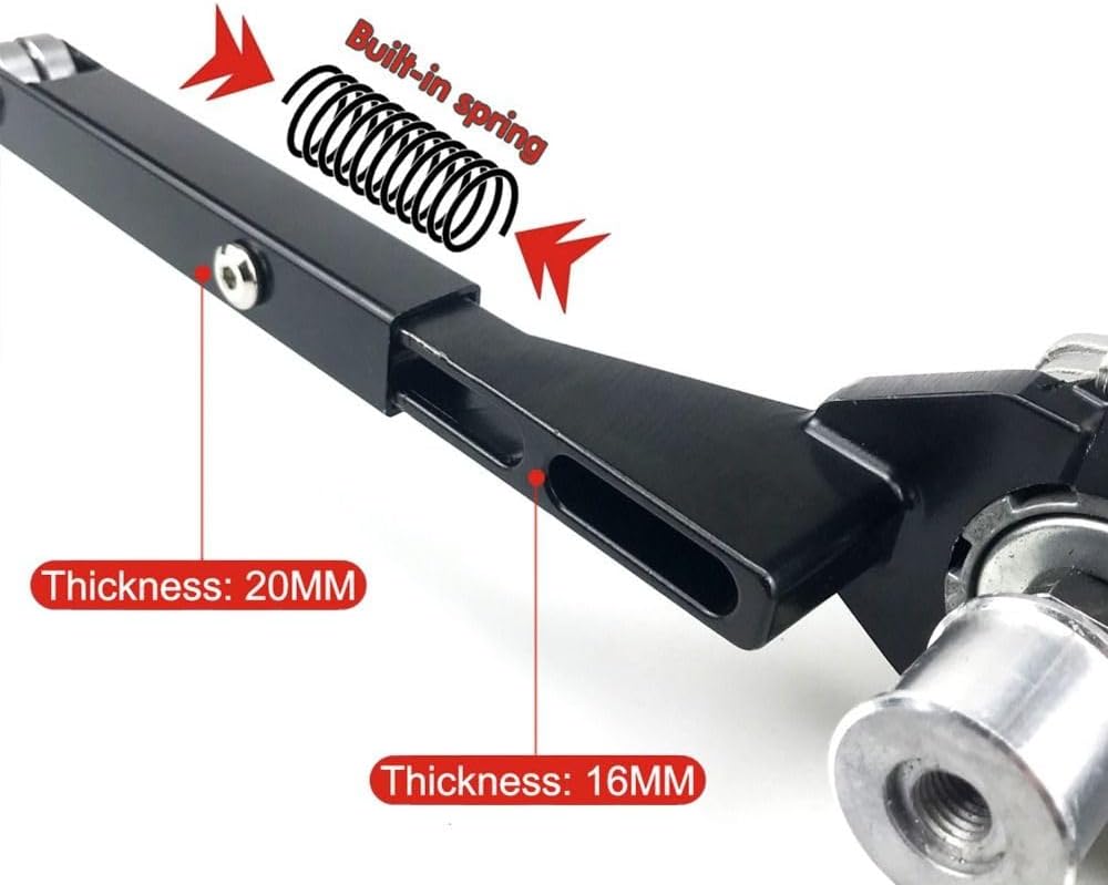 Sander Attachment Kit for Angle Grinder - Universal Fit M10 M14 Threads, 27cm Aluminum Alloy Converter with Sanding Belts for Wood Metal Polishing
