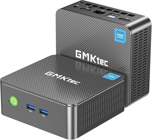 GMKtec ミニpc 最新第12世代インテルAlder Twin-N150 mini pc Windows 11 Pro DDR4 16GB+512GB SSD 4コア/4スレッド 最大周波数3.6GHz WIFI6/BT5.2 TDP 6W 小型PC M.2 2280 NVMe(PCIe3.0)GMKtec ミニパソコン 2.5G有線LANポート付き 静音性 2画面同時出力 G3 Plus