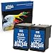 Produktbild RINKLEE Wiederaufbereitete Tintenpatrone für HP 336 XL kompatibel mit HP Photosmart 2570 2575 2710 8150 C3100 C3180 C4180 D5160 DeskJet 5440 5442 6310 Officejet 6315 PSC 1510 | Schwarz, 2er-Pack