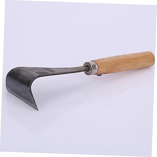 Miniatura 2 de IMUSINICE Herramienta de descorteza de mango de madera, herramienta de descortezado de corteza de árbol, herramienta de pelado de corteza de árbol,