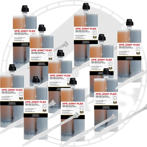 Polyurea Concrete | Crack | Joint Filler 600ml Standard Gray (10 Pack)