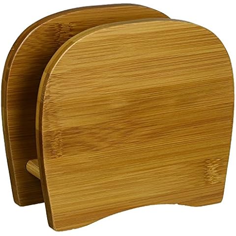 Lipper International Bamboo Napkin Holder Cover