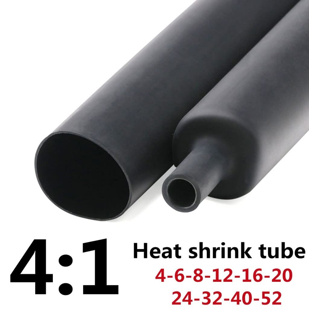 Rurki termokurczliwe, 1 szt. Rurka termokurczliwa 4:1, klej termokurczliwy Średnica 4-52mm(8mm,5m)