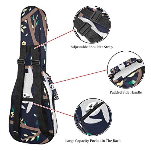 Housse pour ukulélé – Motif floral – 10 mm d’épaisseur – Rembourrage en éponge de 53,3 cm – Avec sangles réglables pour… - Les Beatles, Paul McCartney, John Lennon, RIngo Starr, George Harrison Housse pour ukulélé - Motif floral - 10 mm d'épaisseur - Rembourrage en éponge de 53,3 cm - Avec sangles réglables pour… – Image 4