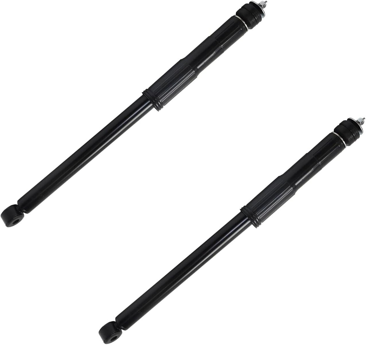 Detroit Axle - Rear 2pc Shock Absorbers for 2007-2013 Suzuki SX4, 2 Shock Absorbers Assembly 2008 2009 2010 2011 2012 Replacement
