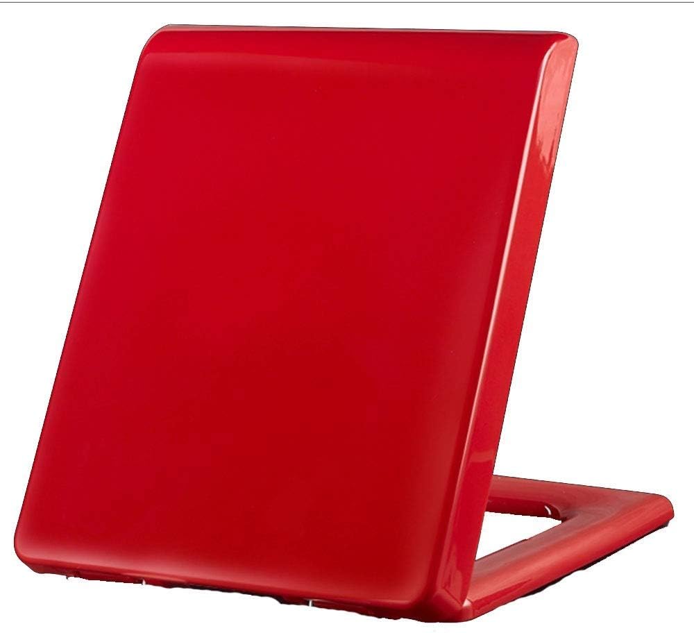 Toilet Lid,Square Shaped Soft Close Seat Easy Instal Release Quick Fixing