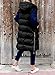 Avilego Women's Hooded Long Down Vest Full-Zip Sleeveless Puffer Vest Fashionable Coats Jacket
