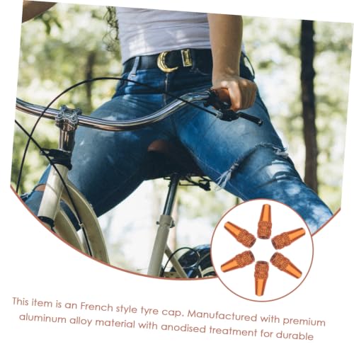 Alasum 6 Piezas Tapones de Válvula para Bicicleta miniatura 3