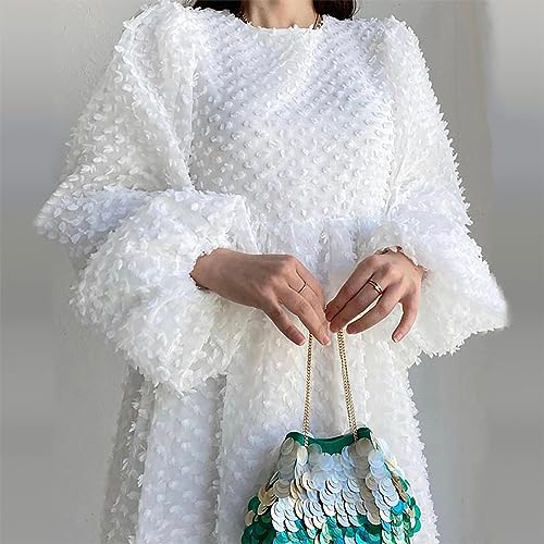 Robe longue grande taille et robe pull courte tendance pour femme