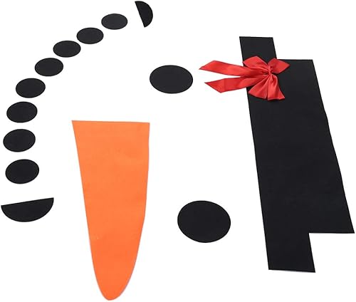 Miniatura 6 de Imanes de puerta de garaje de Halloween, decoración de Halloween para puerta de garaje, decoraciones de Navidad, muñeco de nieve no tejido de