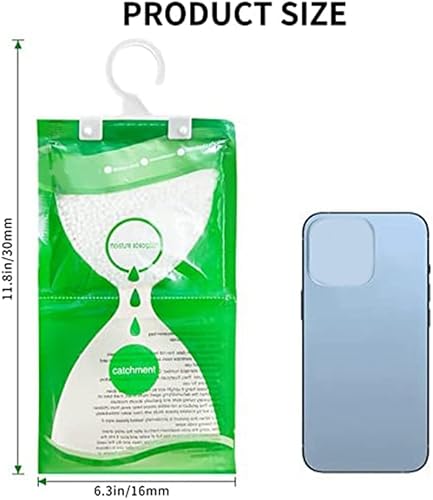 Miniatura 7 de Fangyid Wardrobe Moisture Absorber 20Pcs Hanging Dehumidifier Against Moisture Anti-Mould