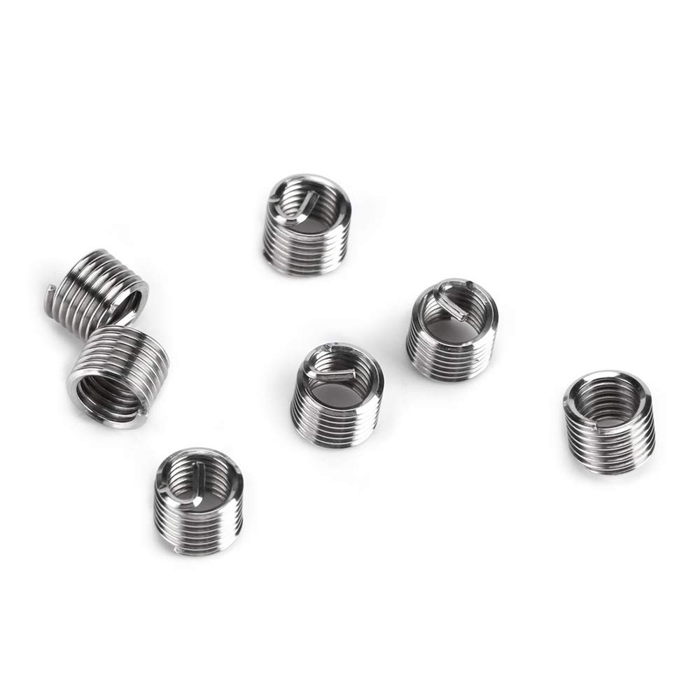 Kit di riparazione e inserimento filettature, sistema metrico, 30 pezzi, M3 M4 M7 M9 M11, M3 x 0,5 ed elicoidale, strumenti professionali per auto