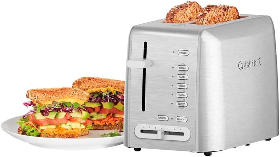 Miniatura 2 de Cuisinart Tostadora de metal seleccionada personalizada de 2 rebanadas