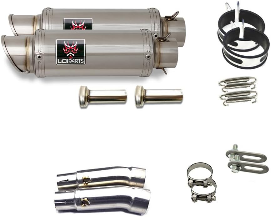 モトグッツィ V7 Racer / V7II Racer LCIPARTS ショートステンレススリップオンマフラー