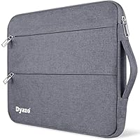 Dyazo 13.3 inch Laptop Bag Sleeve Sleeve Bag Cover for 13 inch Apple Mac Book Air Pro Retina 13 13.3 inch MacBook 13.3 inch and all other laptops & Notebooks with front packet and handle (Grey)