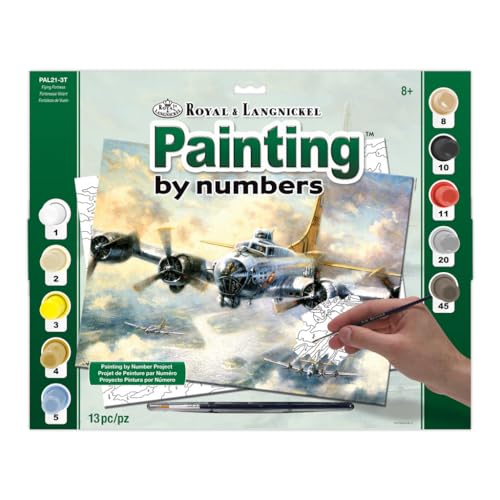 Royal & Langnickel Painting by Numbers Adult Large Art Activity Kit