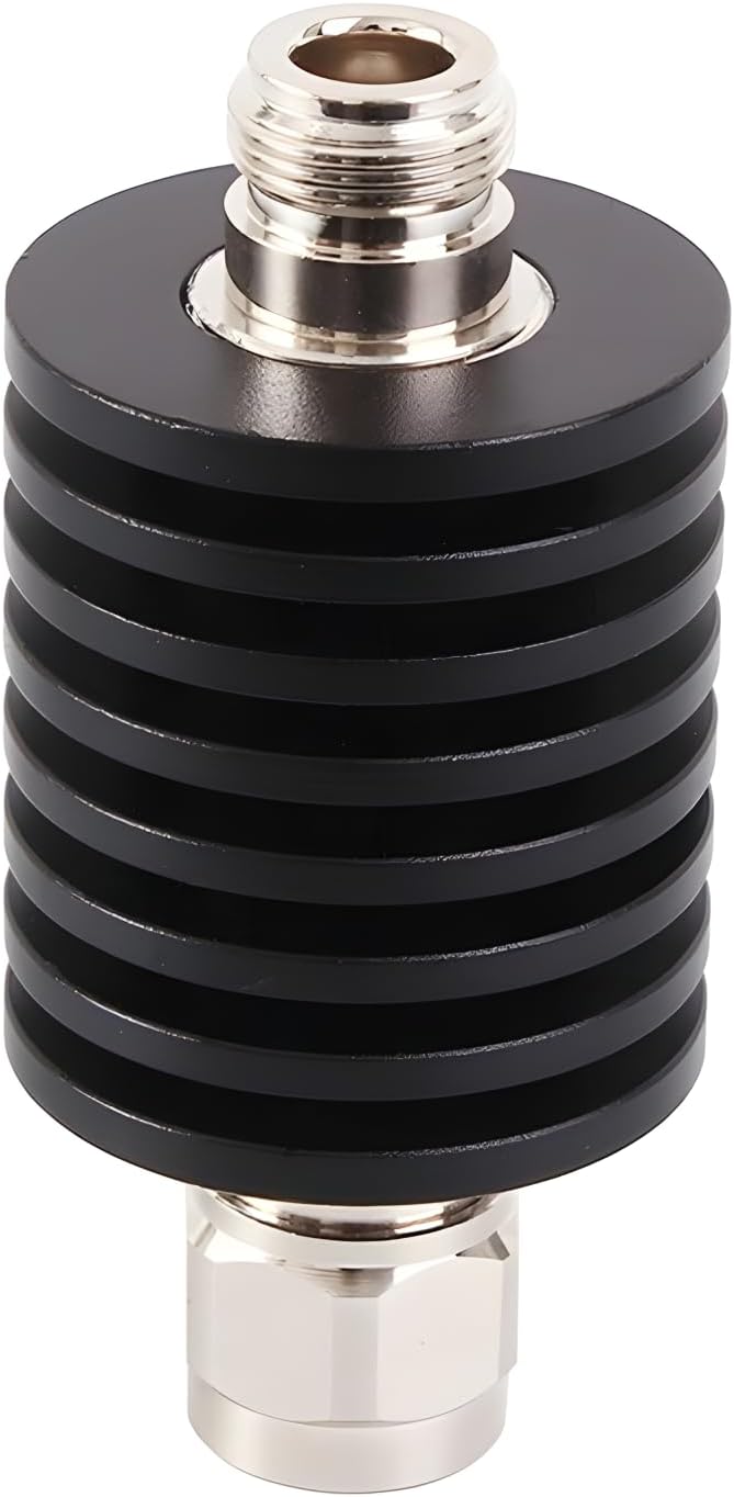 – 10dB 25 Watt Fixed Attenuator 3GHZ N-type 25W RF coaxial for lab and radio
