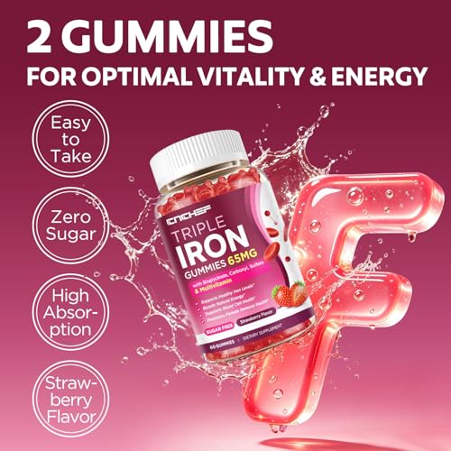 CNChef High Potency Iron Gummies