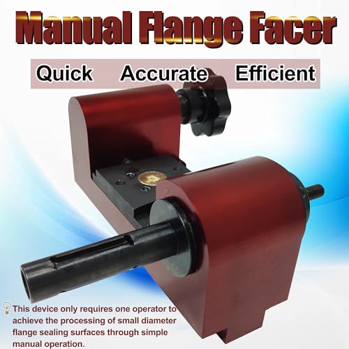Torno manual para bridas con manivela HQHAOTWU miniatura 2