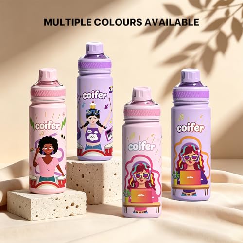 Coifer 22 oz Insulated Water Bottle with Handle - image 6