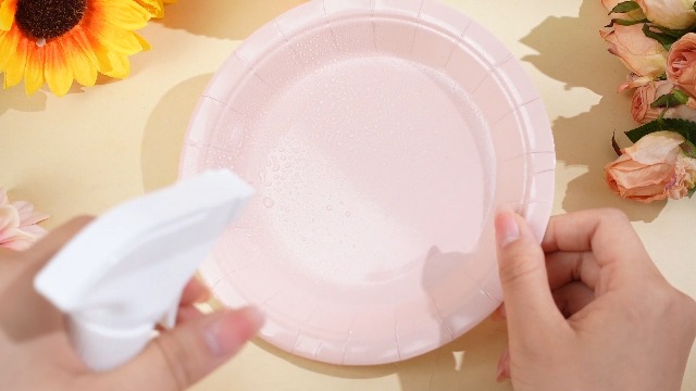 Juego de 3 tablas de cortar acrílicas transparentes con mango miniatura 7