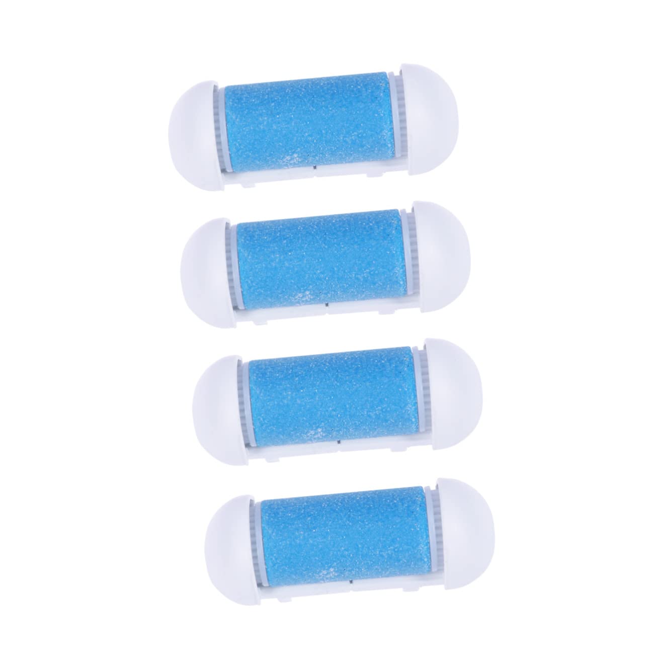 Healeved 20piezas Rodillos De Para Exfoliador De Pies Accesorios Para Remoción De Muerta y Durezas Diseño Ergonómico Resistente Al Agua Color Azul