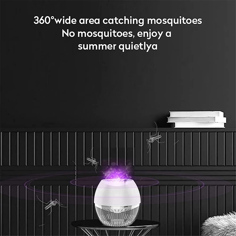 Lampe Anti-moustiques UV, USB LED Bug, Anti-moustiques, Anti-moustiques, Anti-rayonnement, répulsif Muggen, piège à Mouches pour Chambre, Cuisine, Bureau (Jaune)