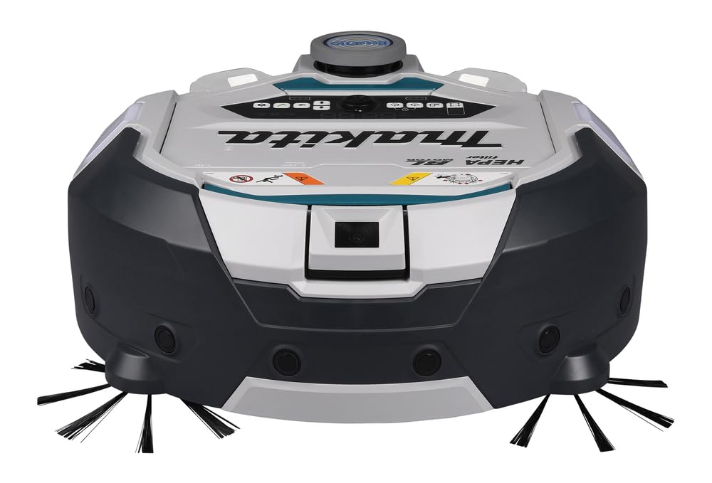 Makita Bezprzewodowy Robot Czyszczący, Biały/Czarny