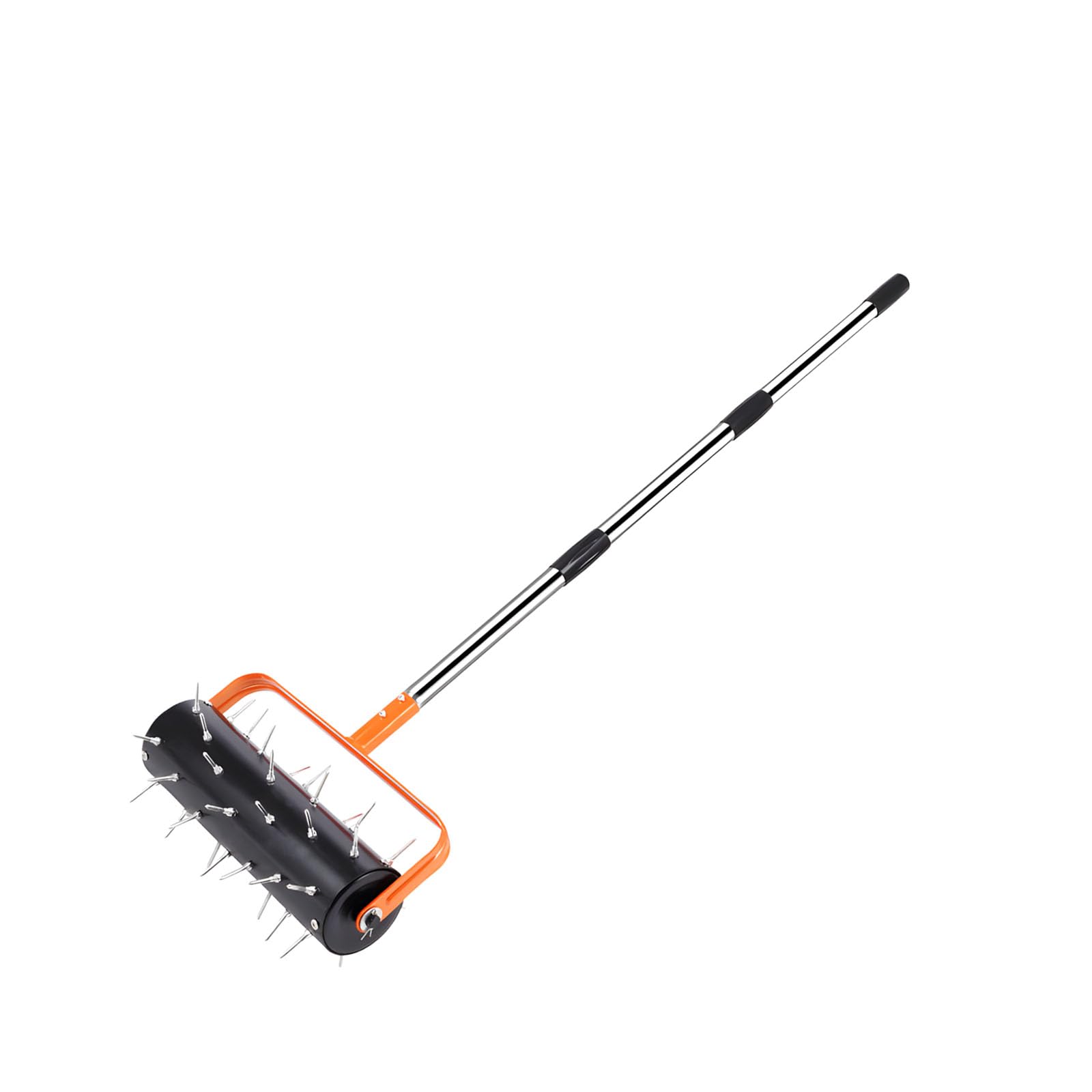 Cazstyk B Soil Penetration Tool Stainless Steel Grass Aerating Tool For Landscaping Easy Operate Manual Aerator Rolling Aerator