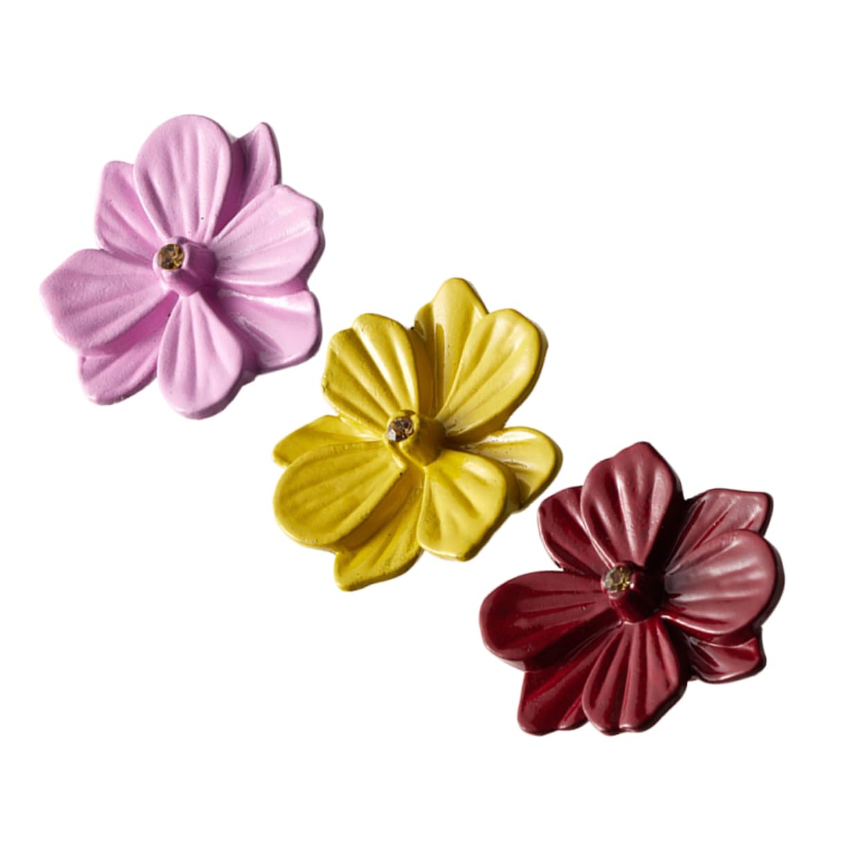 OSALADI 15stücke Vintage Blumen Möbelknopf Aus Zinklegierung Für Türen Und Schränke Dekorative Griff Für Küche Bad Wohnzimmer Und Schlafzimmer