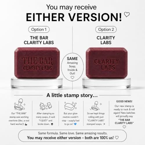 Image of Clarity Labs | DETAN BRIGHTENING SOAP | (Pack of 4) | Tan Removal | KOJIC ACID SOAP | Niacinamide | Vitamin C Kojic | Dark Spot Removal | Even Skin Tone | Glowing Brighter Skin | Reduces underarm pigmentation
