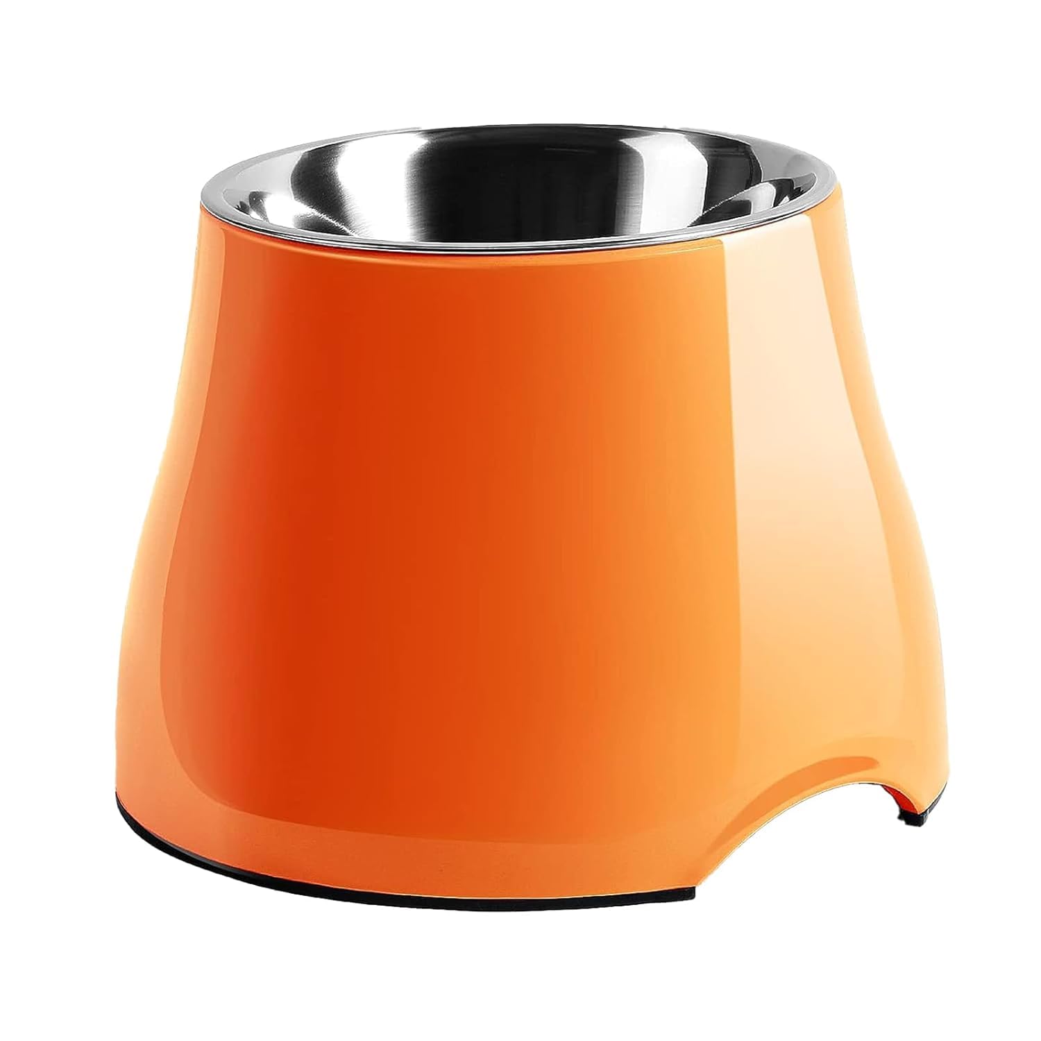 PAWISE Dog Bowl Melamine & Stainless Steel Dog Food Bowl With Anti-Skid Base Dog Feeding Bowl For Cocker Spaniel & Long Eared Dogs Dog Bowl (Medium, 520Ml,Orange),?20 cm,H_13 cm,W_20 cm (B0CV11189B) Amazon Price History, Amazon Price Tracker