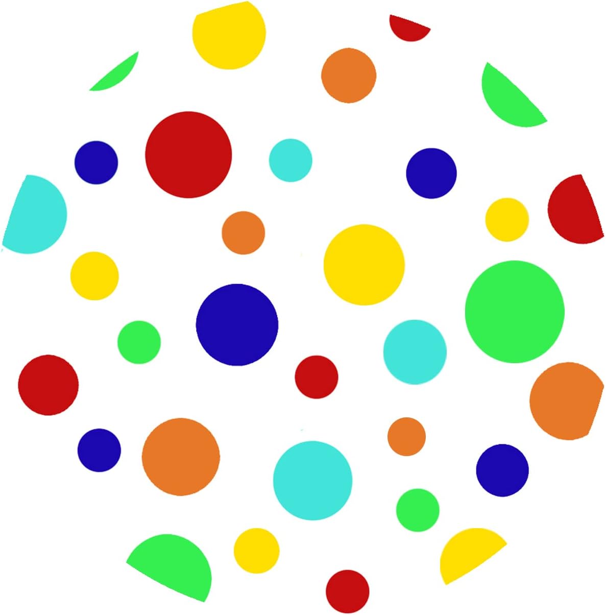 Andreas Round Silicone Mat Jar Opener, White Dots, 6.25 Inch