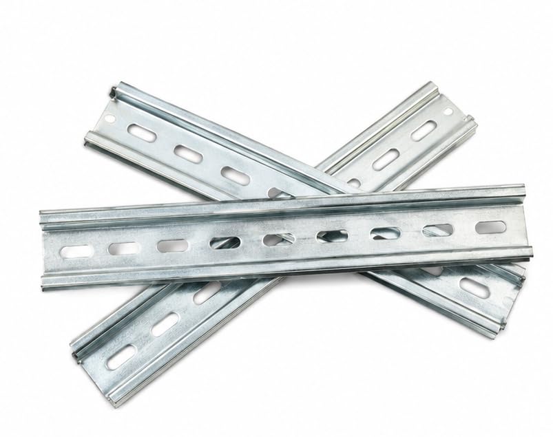 DIN Rail/MCB Channel | Mild Steel, 35mm × 7.5mm, 8-Inch Length, Rust-Resistant, 5 Pieces-image-34