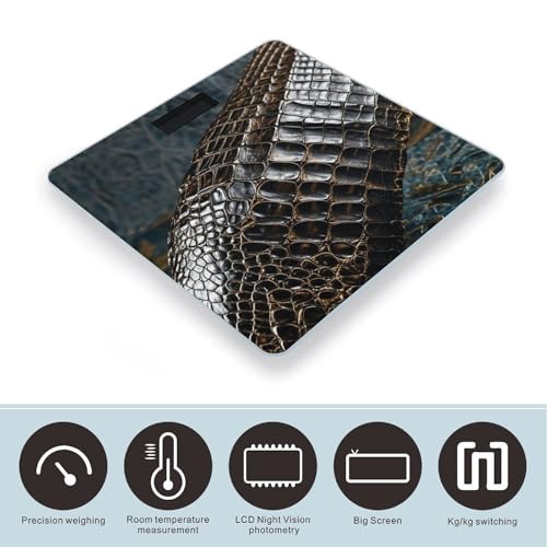 Báscula Digital de Baño Precisa con Plataforma Ancha miniatura 3
