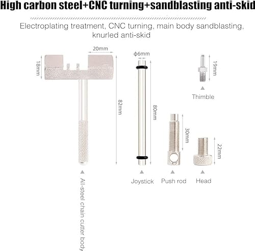 Miniatura 3 de Kit de herramientas de reparación de bicicleta de montaña 5 en 1, herramienta de extracción de rueda libre, llave extractor de manivela con gancho