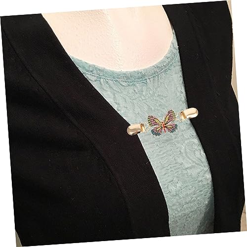 Bouton d'écharpe et clip de pull élégant fermoir doré pour vêtement - 6