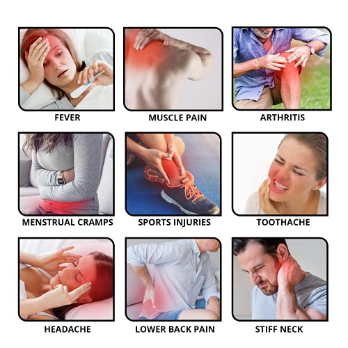 Dual Gel Cold & Hot Pack - 11.5"x14.25" Reusable Large Ice Packs for Injuries and Back Pain, Neck Pain, Shoulder Pain, and Knee Pain Relief, Warm Compress and Cold Compress Pad