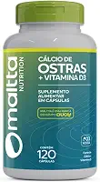 Cálcio de Ostras c/Vit D 120cps 750mg Duom