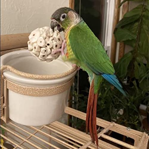 3 s Bird Natural Sola Soft Chew ShGules Foraging Toy per pappagalli Pappagallo aw 6cm/2.36in