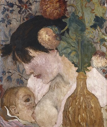 Tableau Mère et enfant d'Aristide Maillol art vintage