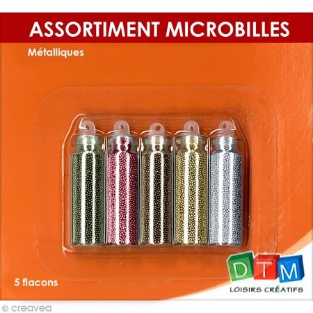 Microbeads – Metal – 5 Bottles – DTM