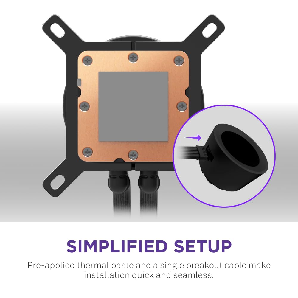 NZXT Kraken Plus 360 RGB – AIO CPU Liquid Cooler – 360mm Radiator